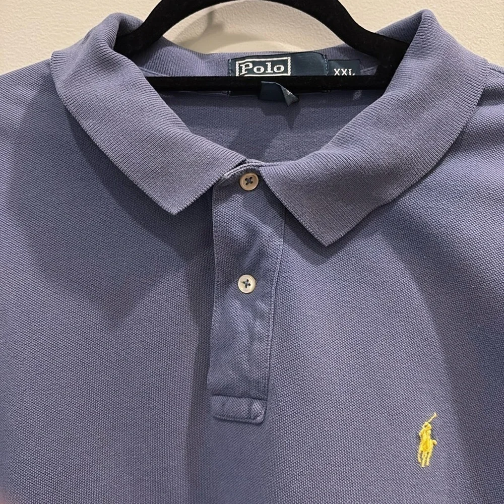 Polo Ralph Lauren - light purple short sleeve Polo Shirt. Size XXL